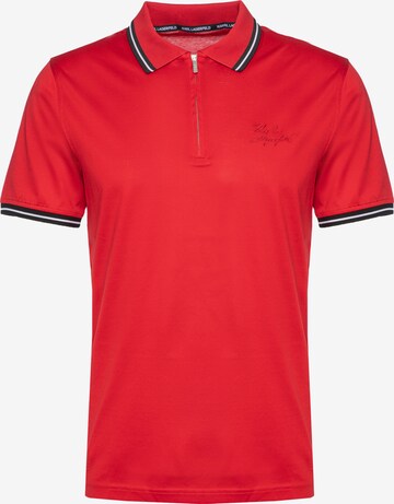 Karl Lagerfeld Shirt in Red: front