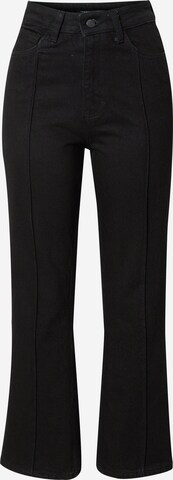 Trendyol Rozkloszowany krój Jeansy w kolorze czarny: przód