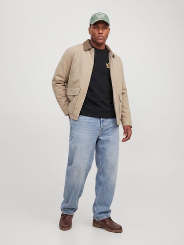 JACK & JONES Sweatshirt in Zwart