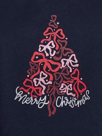 Only Mini Tričko 'KMGCANDYCANE' - Modrá
