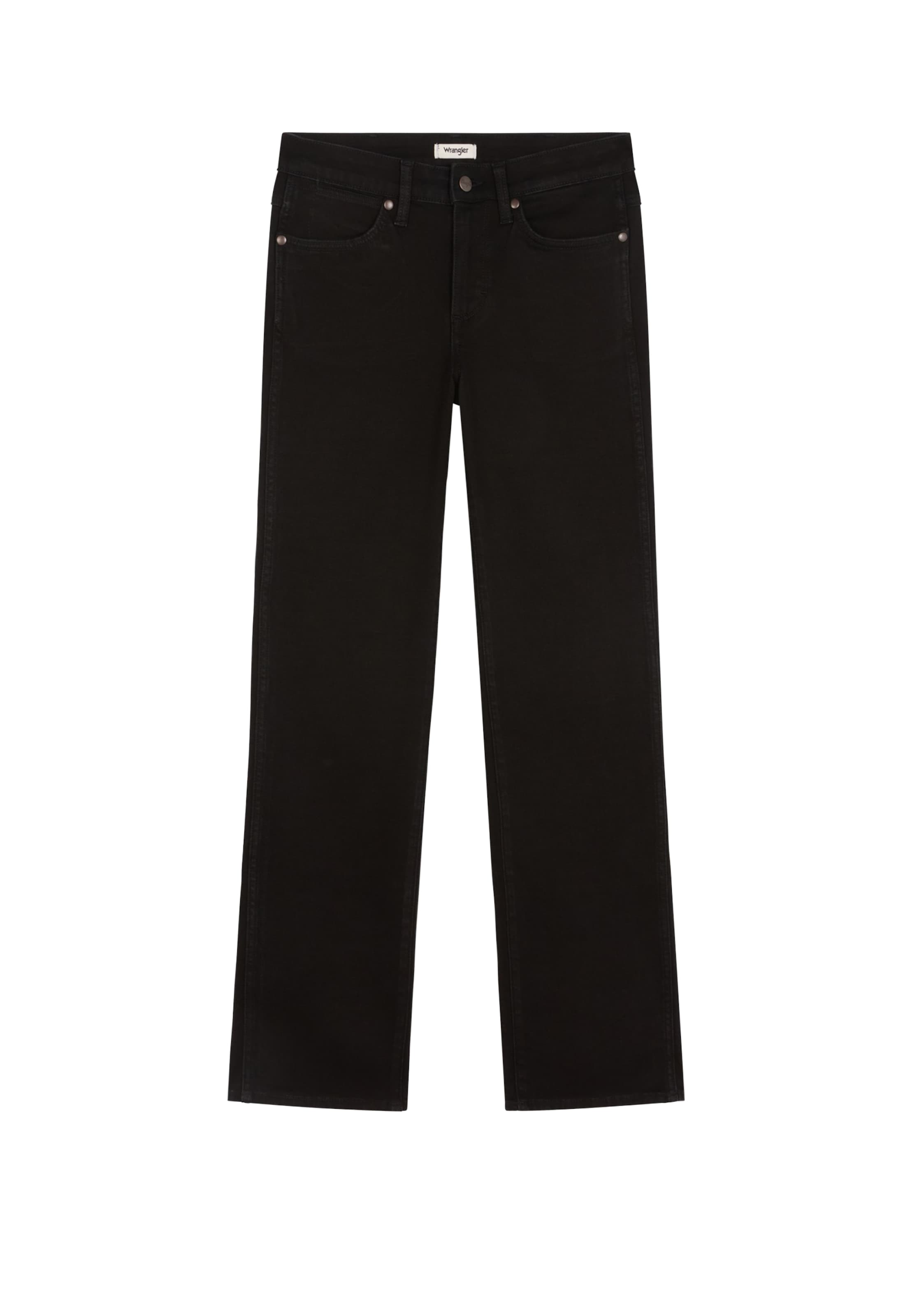 WRANGLER Slimfit Τζιν σε μαύρο: μπροστά