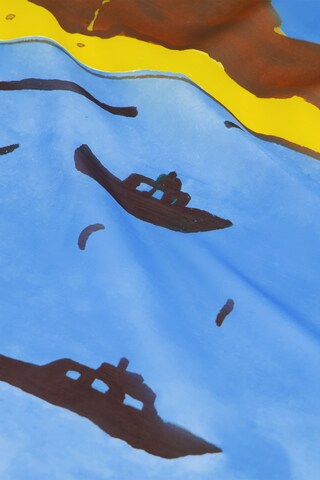 Fabienne Chapot Wrap in Blue