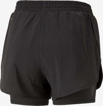 Regular Pantaloni sport de la PUMA pe negru