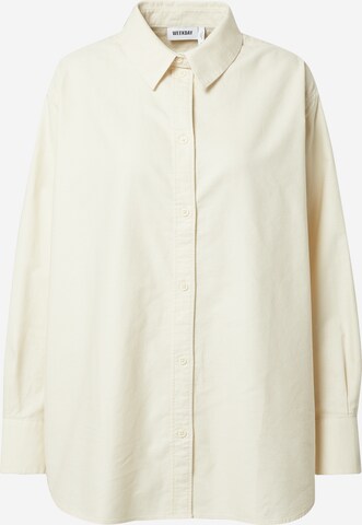 WEEKDAY Blouse 'Edyn' in White: front