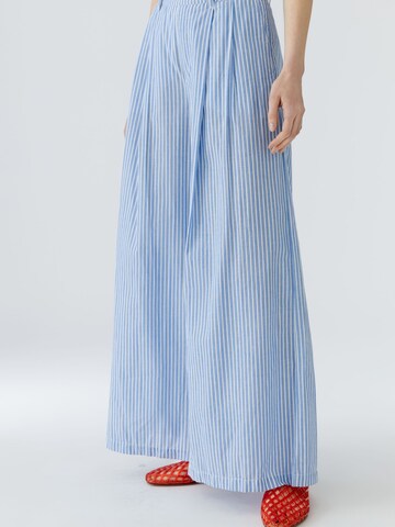 OUI Wide Leg Hose in Blau