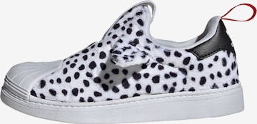 ADIDAS ORIGINALS Sneakers 'Disney 101 Dalmatians Superstar 360' in Wit: voorkant