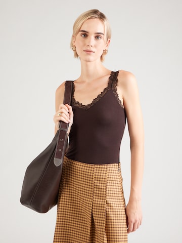VERO MODA Топ 'VMROSA' в Коричневый: спереди