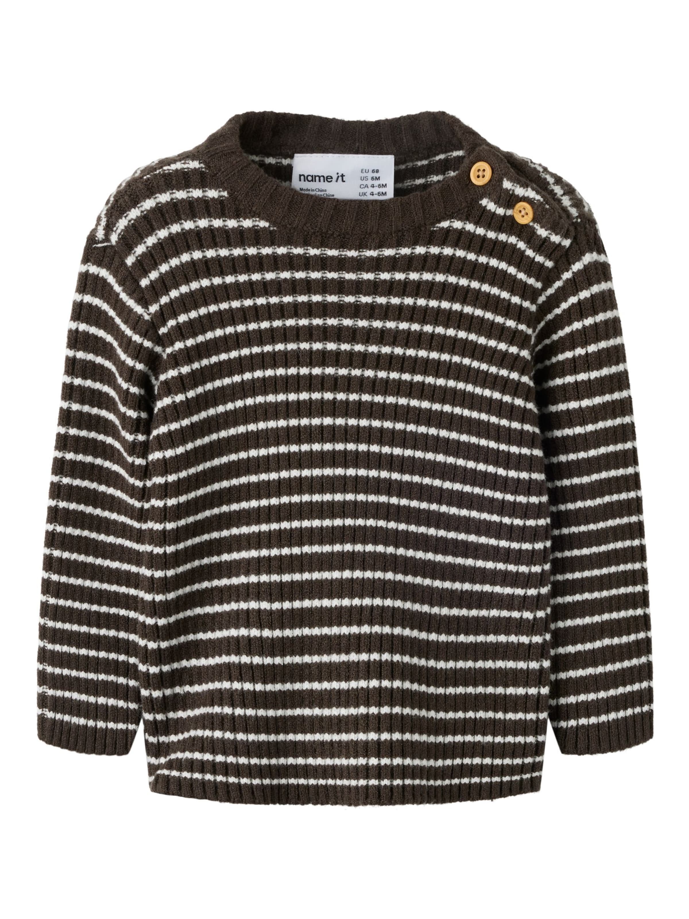 NAME IT - Jersey en marrón: frente