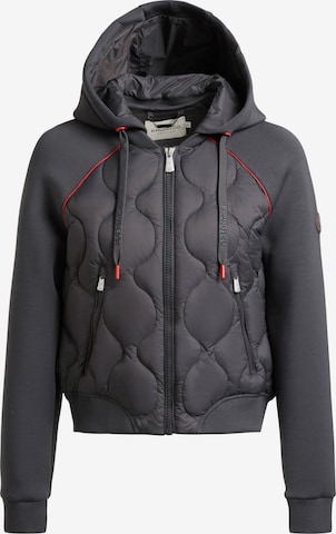 khujo - Casaco meia-estação 'Malaya' em cinzento: frente