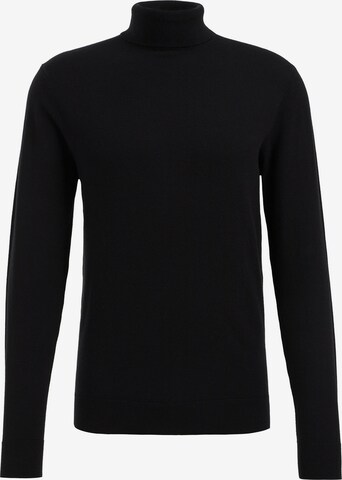 WE Fashion Sweater in Black: front