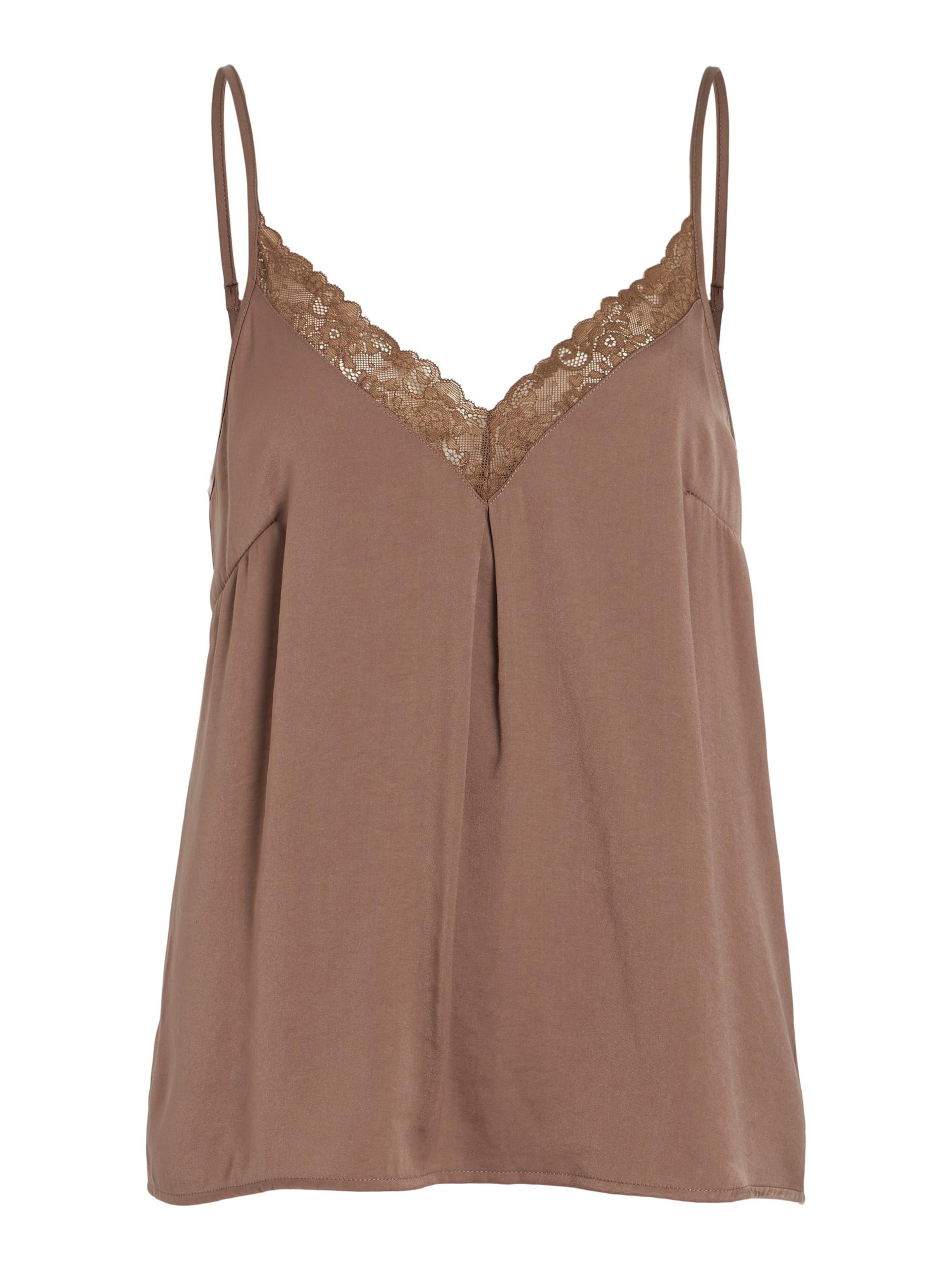 VILA Overdel 'VICava' i brun: forside