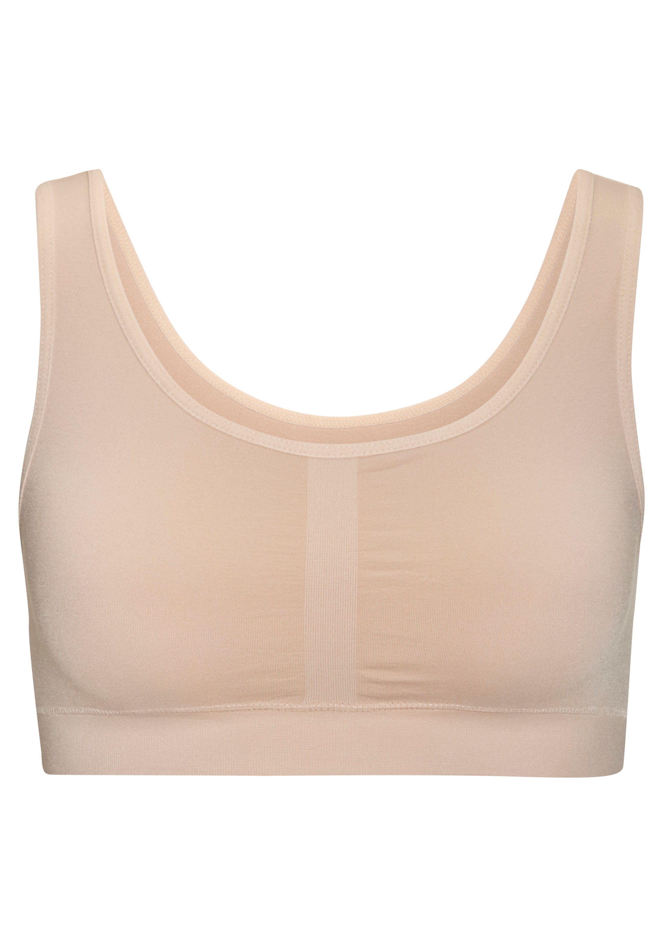 LASCANA Bra in Beige: front
