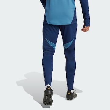 ADIDAS PERFORMANCE Skinny Sporthose 'FC Arsenal London Tiro 25 Competition' in Blau