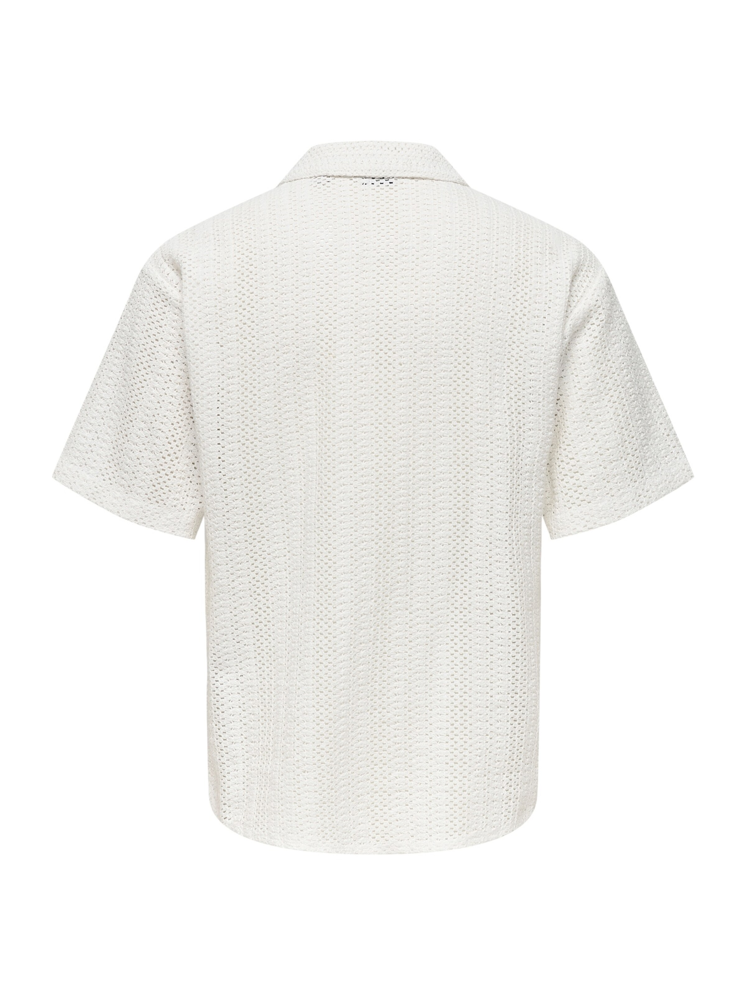 Only & Sons Comfort Fit Skjorta 'ONSDani' i vit