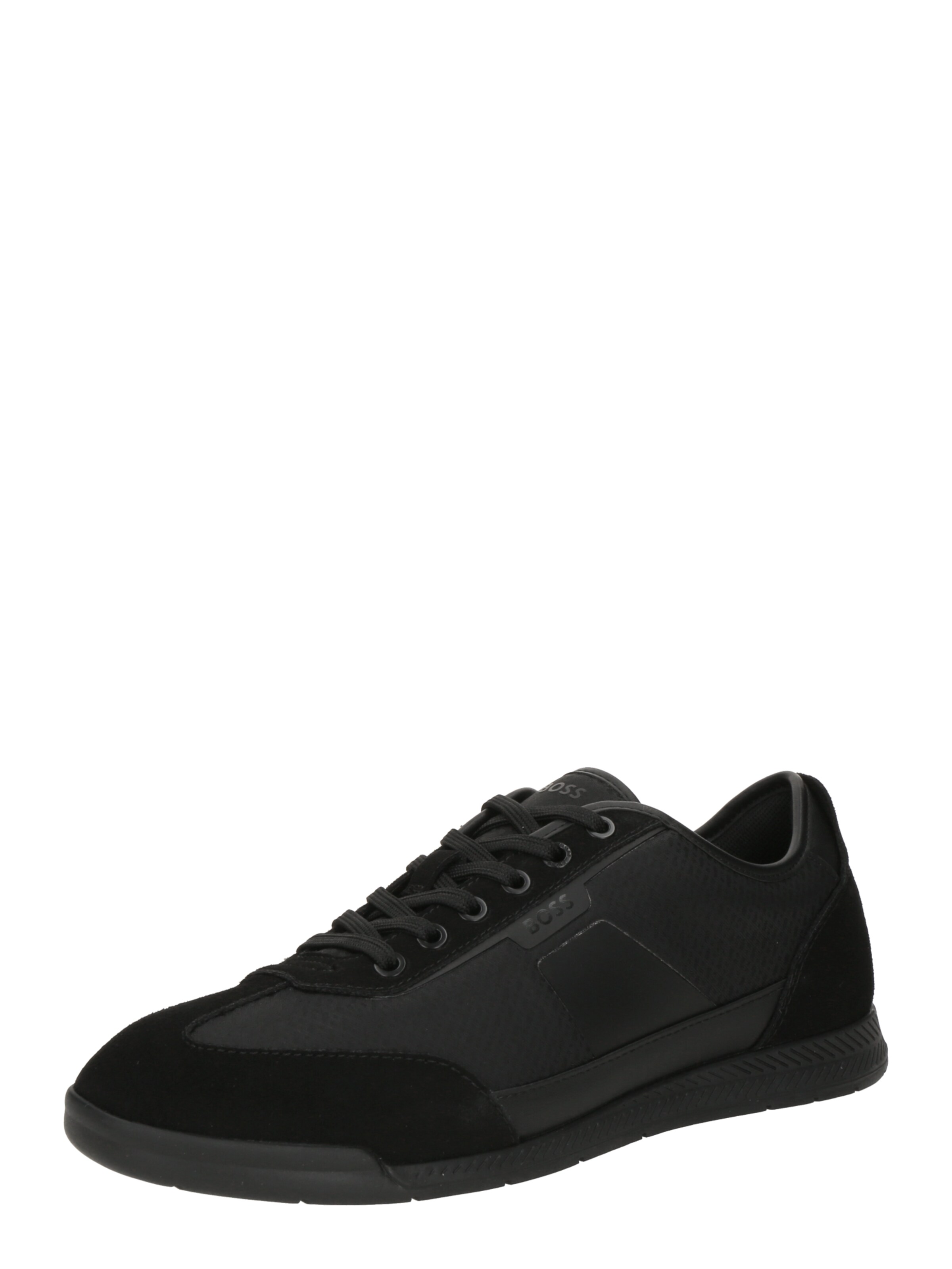 BOSS Sneakers 'Nitan' in Black: front
