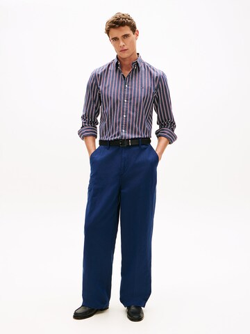 TOMMY HILFIGER Regular fit Overhemd 'Flex' in Blauw