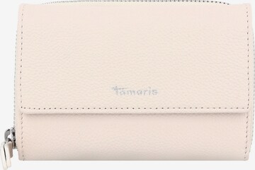 TAMARIS Portemonnee 'Amanda' in Beige: voorkant