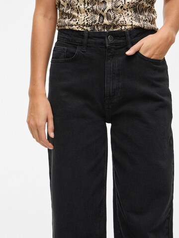VILA Wide Leg Jeans 'VIFreya' i sort