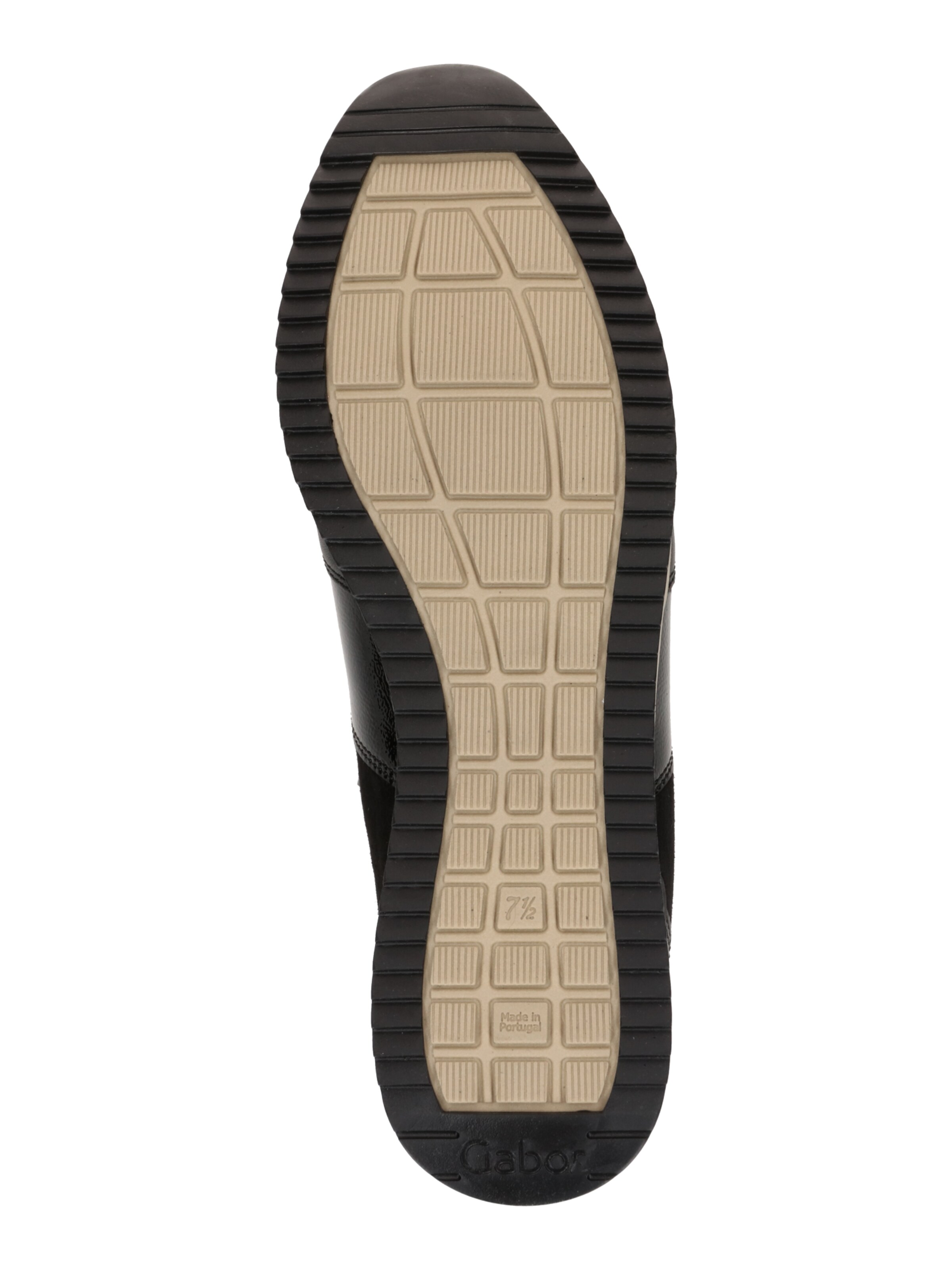 GABOR Låg sneaker i svart