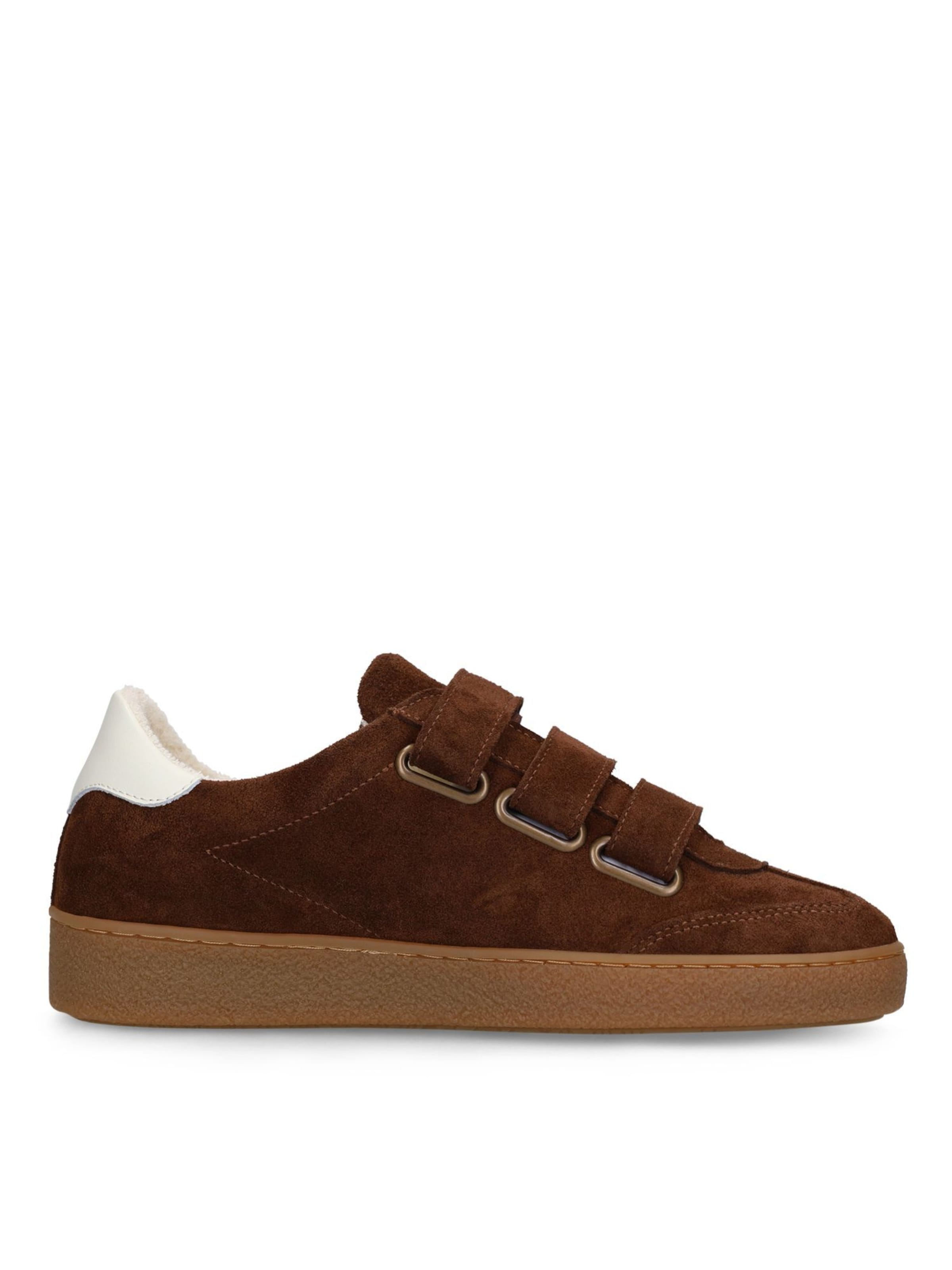 MANFIELD Sneakers laag in Bruin