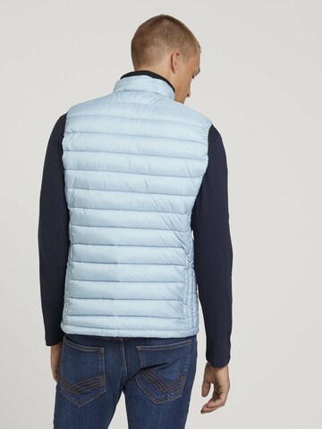 Gilet TOM TAILOR en bleu