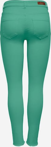 ONLY Skinny Jeans 'Blush' in Green