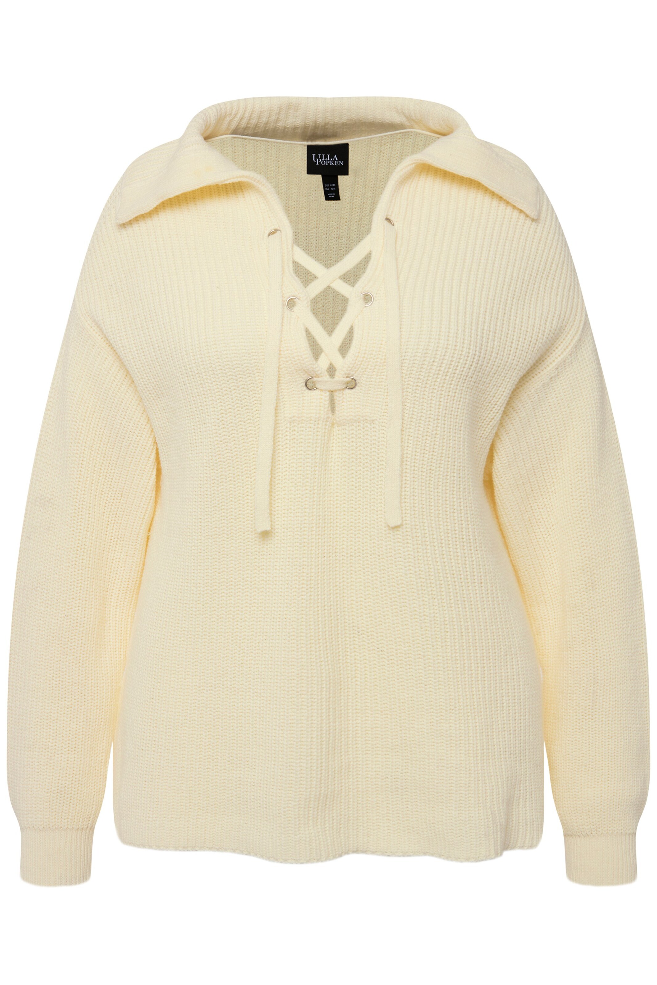 Ulla Popken Pullover in Gelb: Vorderseite