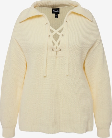 Ulla Popken Sweater in Yellow: front