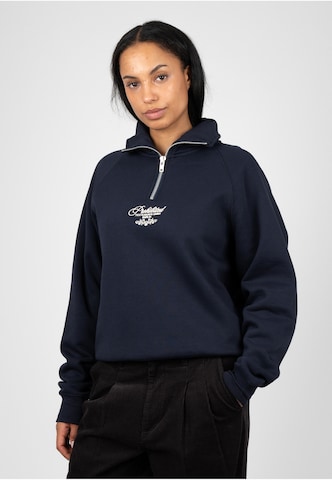 Prohibited - Sweatshirt 'College Days' em azul