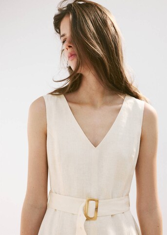 MANGO Kleid in Beige