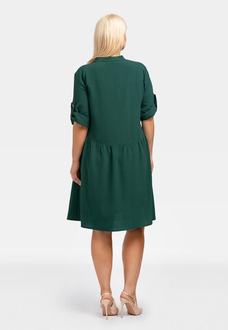 Robe-chemise 'DALIA' Karko en vert