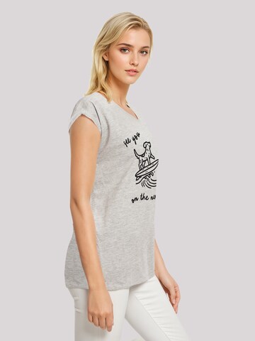 T-shirt 'See You On The Next Wave' F4NT4STIC en gris