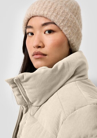 Veste d’hiver QS en beige : devant