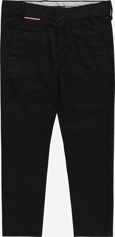 Pantaloni de la TOMMY HILFIGER pe negru: față