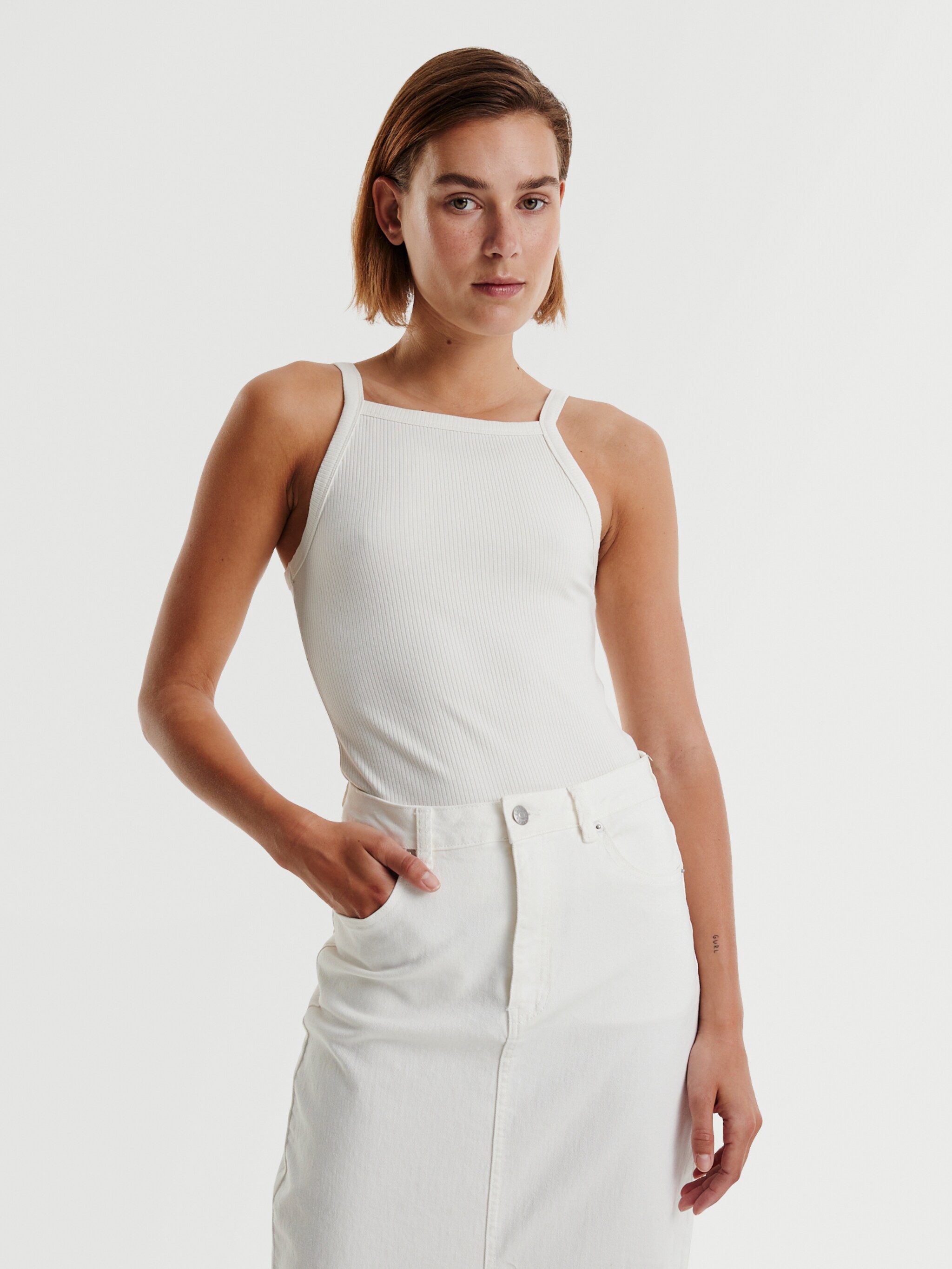 EDITED Producten Top 'Marlee' Wit