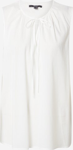 ESPRIT - Blusa en blanco: frente