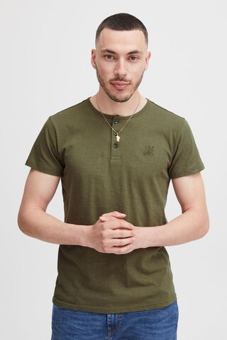 INDICODE JEANS Shirt 'Colbing' in Groen: voorkant