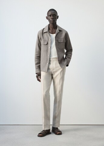 MANGO MAN Between-Season Jacket 'Umbria' in Brown