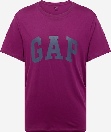 GAP - Ajuste regular Camiseta en lila: frente