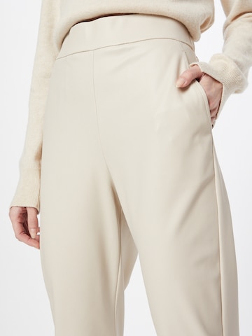 Max Mara Leisure - Tapered Calças chino 'DIOMEDE' em bege