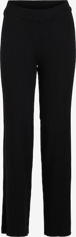 OBJECT Regular Pants 'Noelle' in Black: front