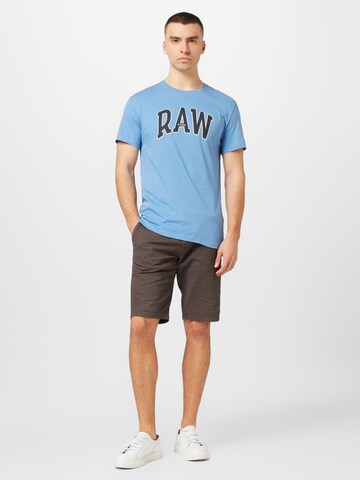 G-STAR Shirt 'University' in Blauw