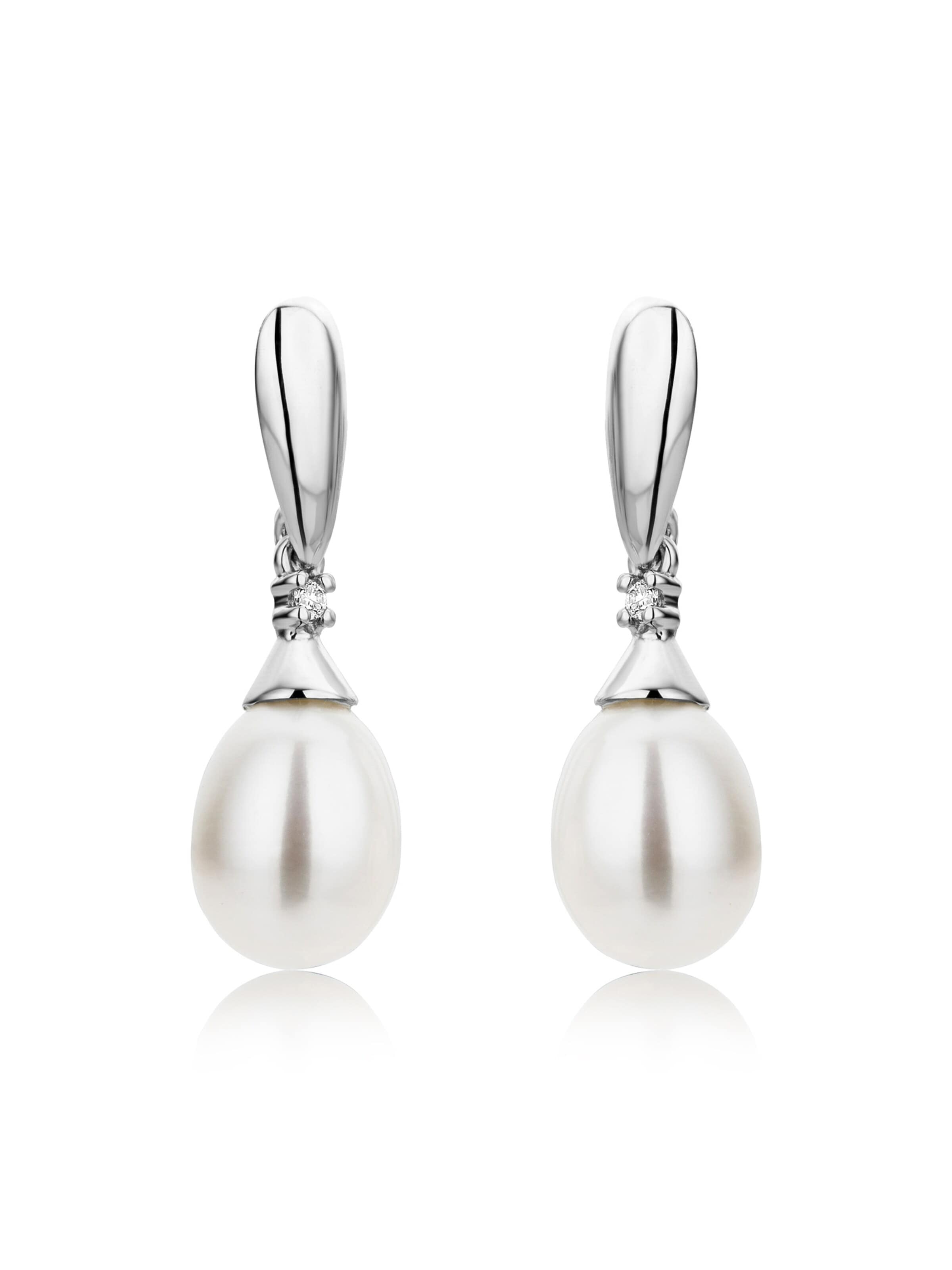 DIAMANT LETERNEL Ohrringe‌‌‌‌‌ in Silber: Vorderseite