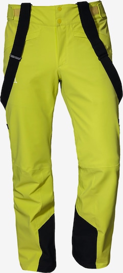 Schöffel Pantalon outdoor 'Scalottas' en jaune clair / noir, Vue avec produit