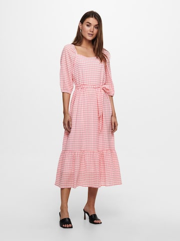 ONLY Shirt dress 'Lotus' in Pink