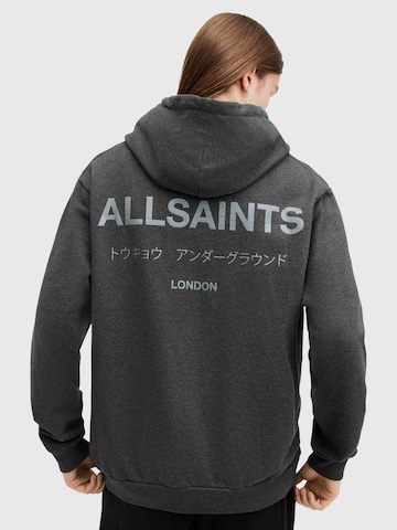 AllSaints Sweatshirt 'UNDERGROUND' in Grey: front