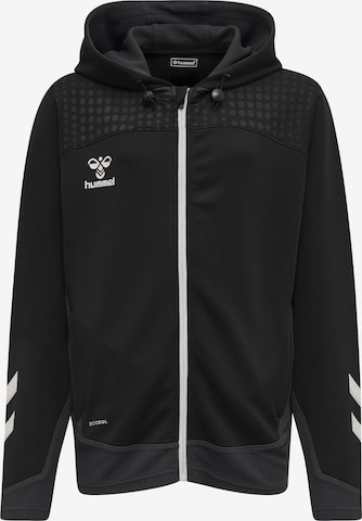 Hummel Sportief sweatshirt in Zwart: voorkant