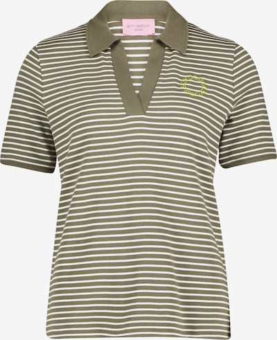 Betty Barclay Poloshirt in khaki / hellgrün / weiß, Produktansicht