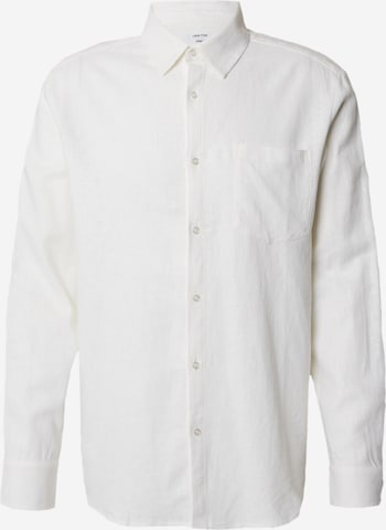 Camicia 'Taha' di DAN FOX APPAREL in bianco: frontale