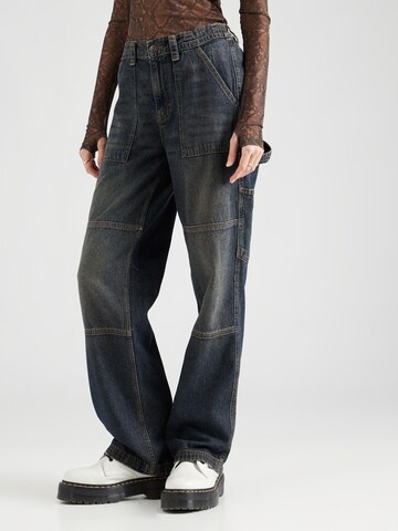 Loosefit Jeans cargo BDG Urban Outfitters en bleu : devant